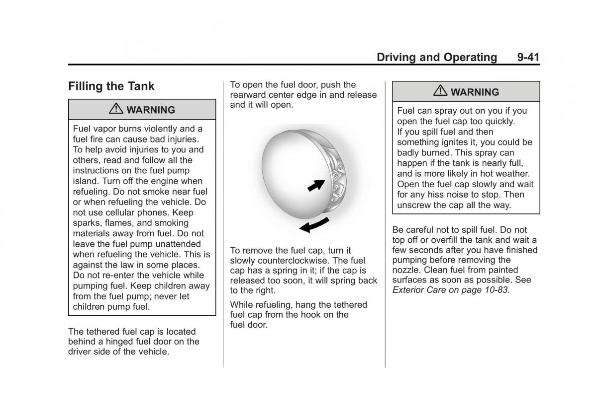 Chevrolet Traverse owners manual / page 289