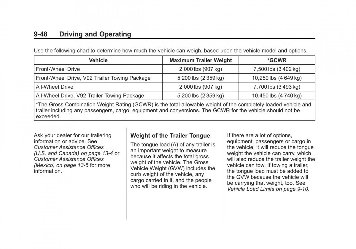 Chevrolet Traverse owners manual / page 296