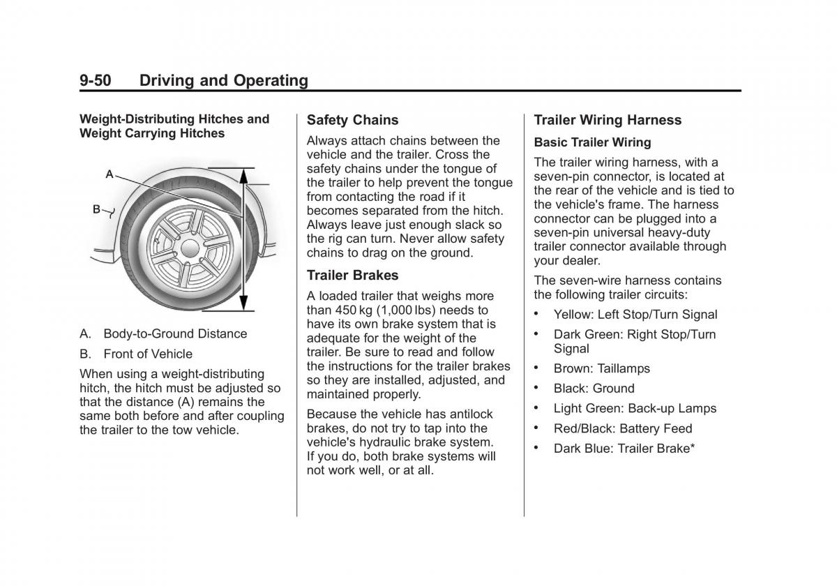 Chevrolet Traverse owners manual / page 298