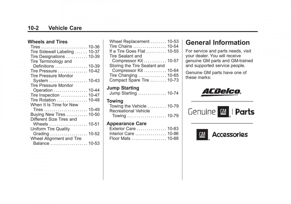 Chevrolet Traverse owners manual / page 302