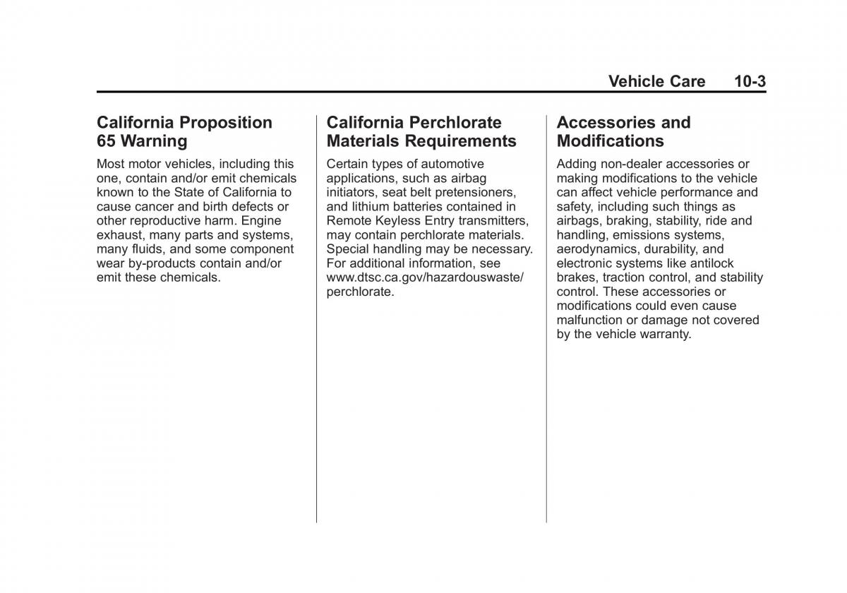 Chevrolet Traverse owners manual / page 303