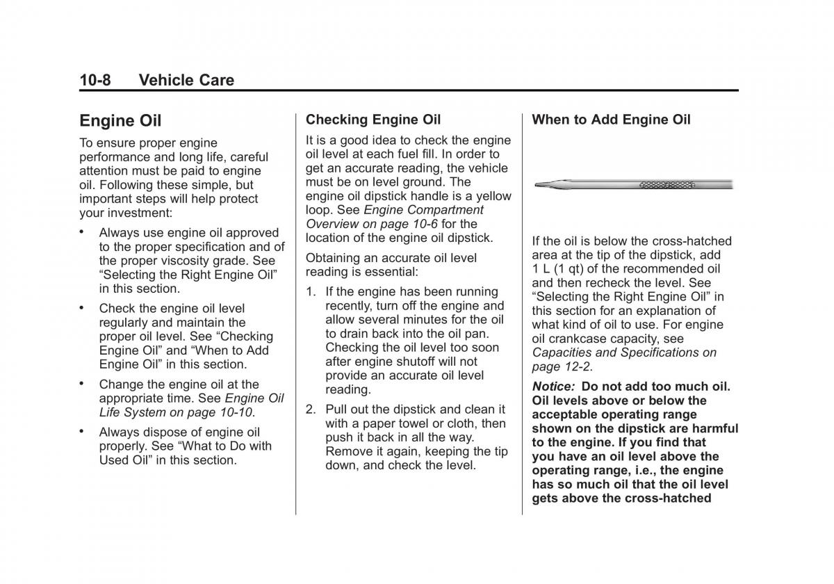 Chevrolet Traverse owners manual / page 308