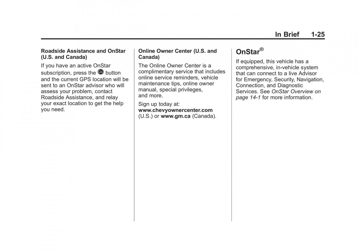 Chevrolet Traverse owners manual / page 31