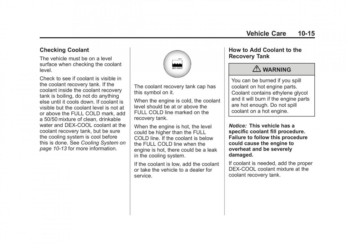 Chevrolet Traverse owners manual / page 315