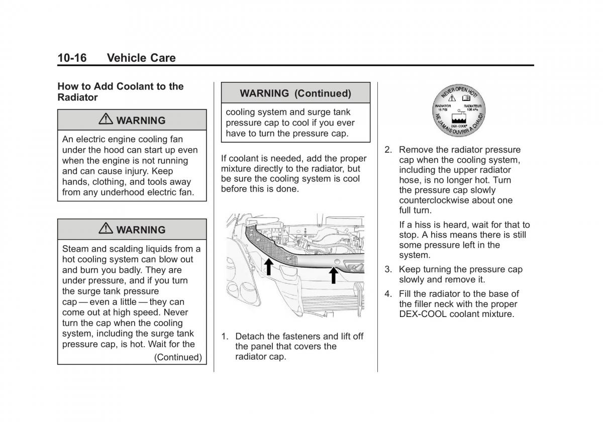 Chevrolet Traverse owners manual / page 316