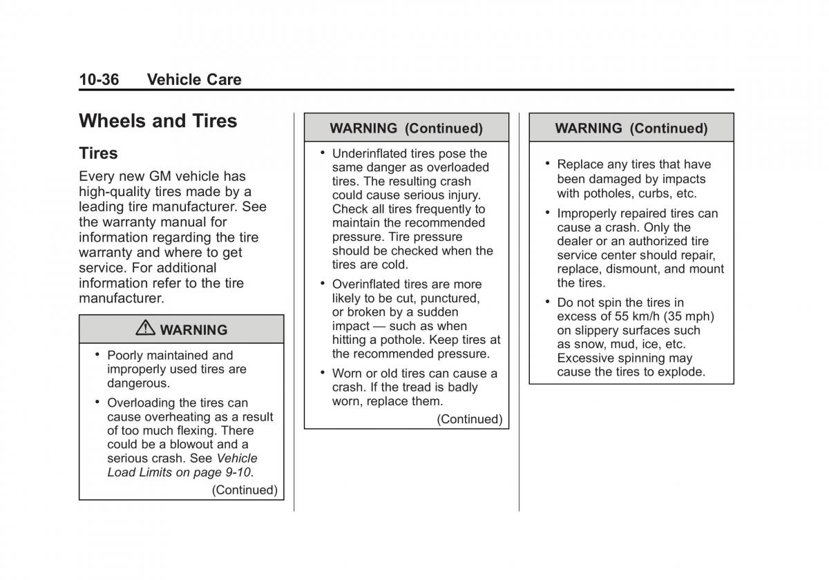 Chevrolet Traverse owners manual / page 336