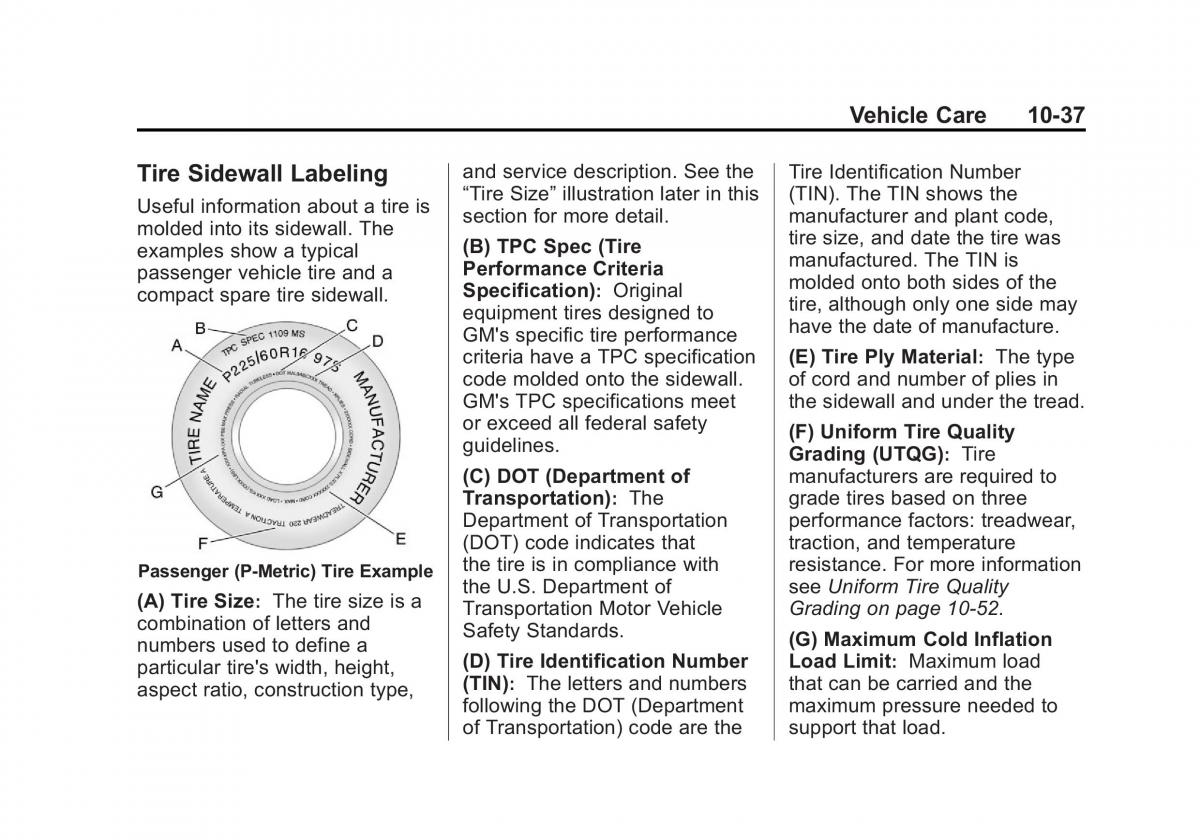 Chevrolet Traverse owners manual / page 337