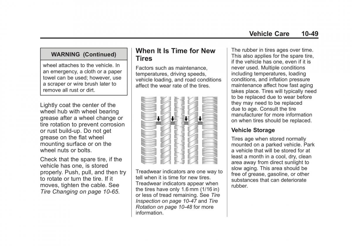 Chevrolet Traverse owners manual / page 349