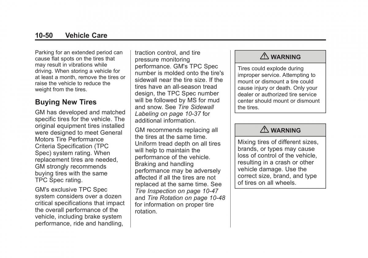 Chevrolet Traverse owners manual / page 350