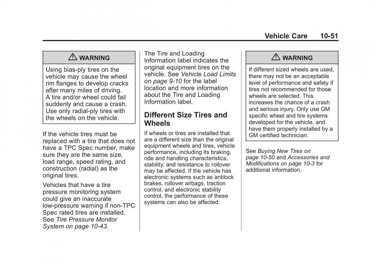 Chevrolet Traverse owners manual / page 351