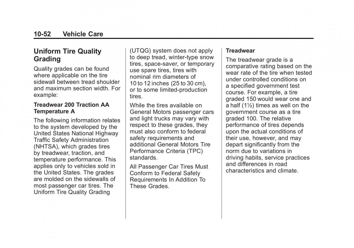 Chevrolet Traverse owners manual / page 352