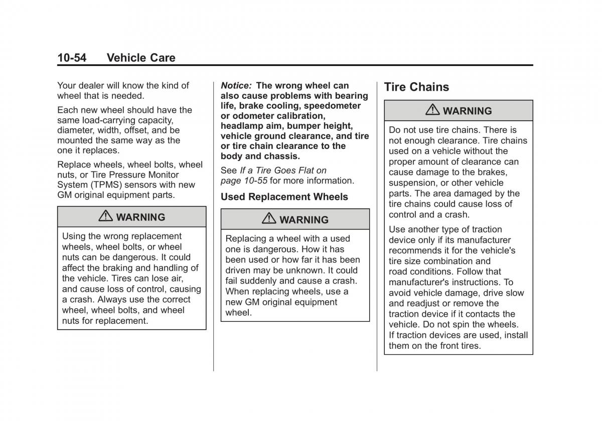 Chevrolet Traverse owners manual / page 354