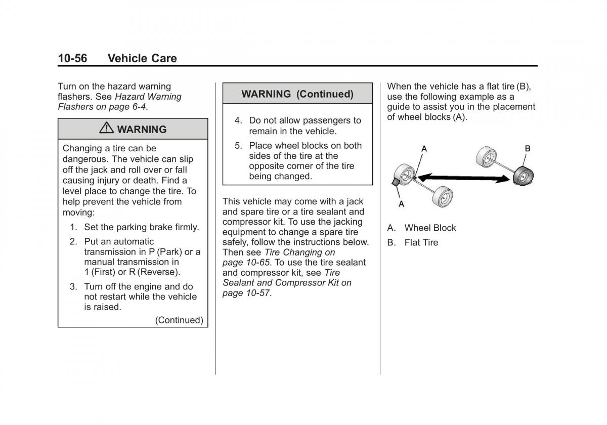 Chevrolet Traverse owners manual / page 356