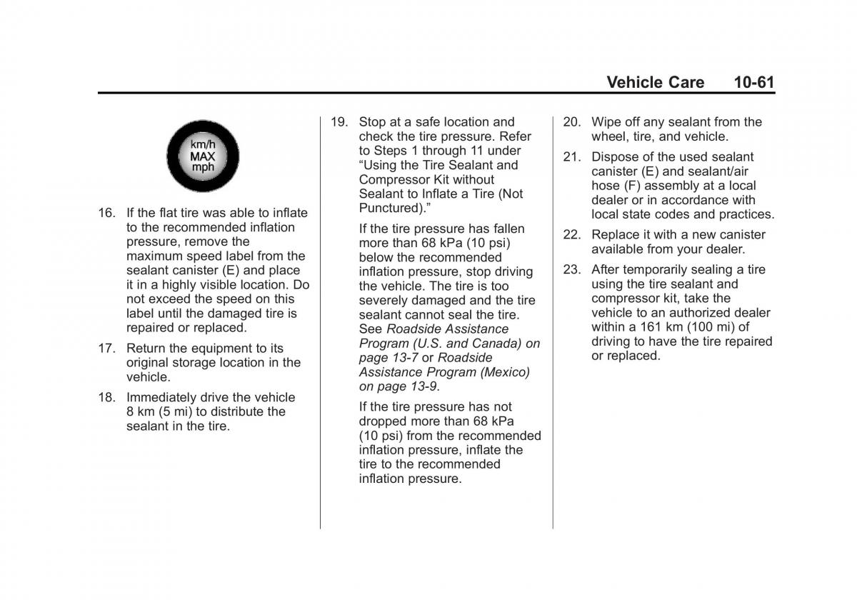 Chevrolet Traverse owners manual / page 361