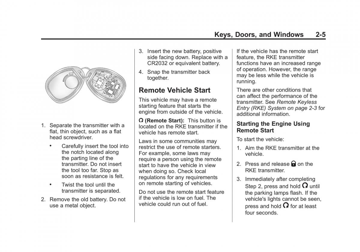 Chevrolet Traverse owners manual / page 37