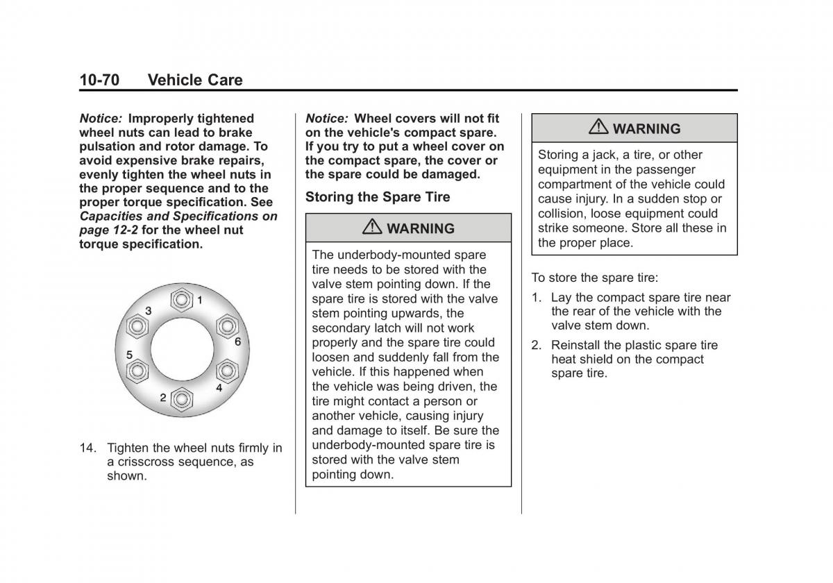 Chevrolet Traverse owners manual / page 370