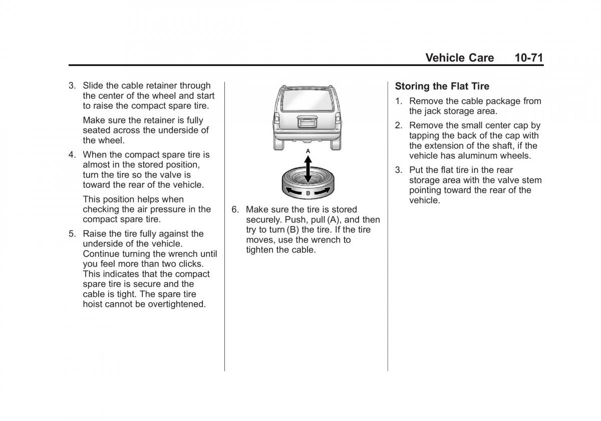 Chevrolet Traverse owners manual / page 371