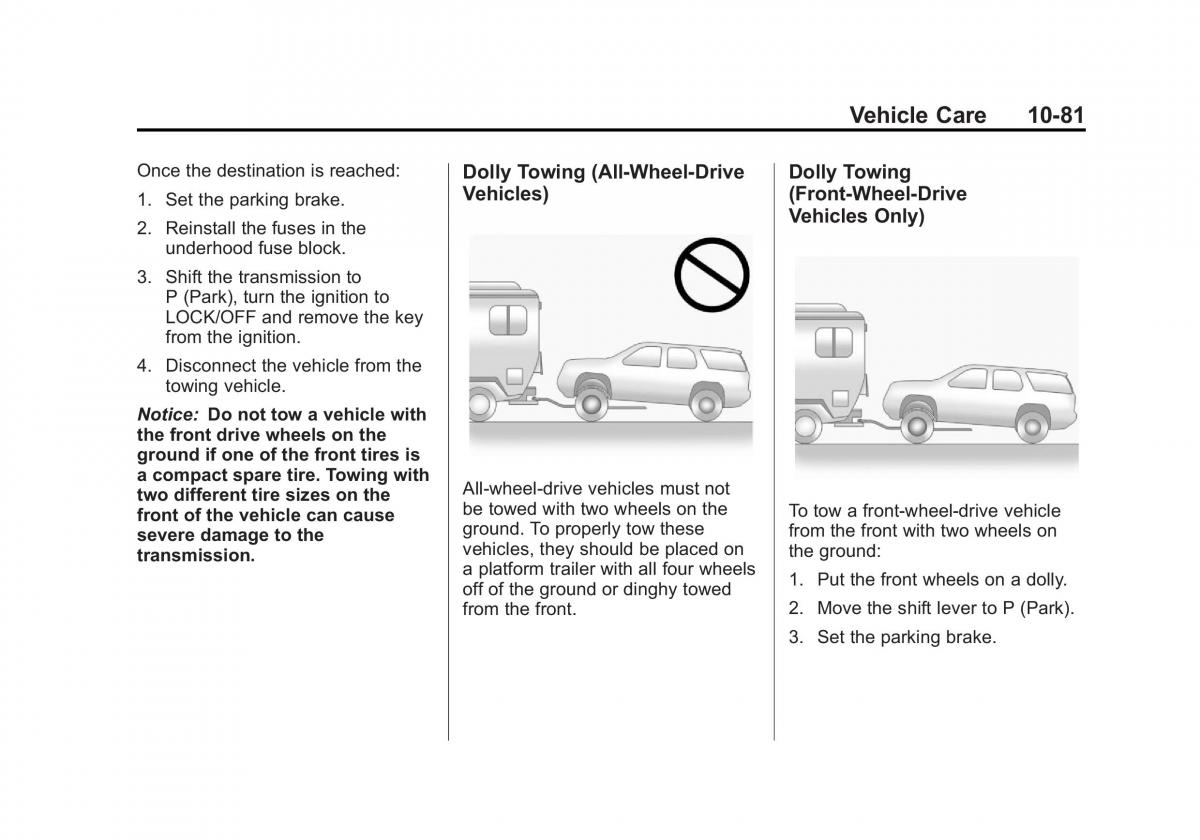 Chevrolet Traverse owners manual / page 381