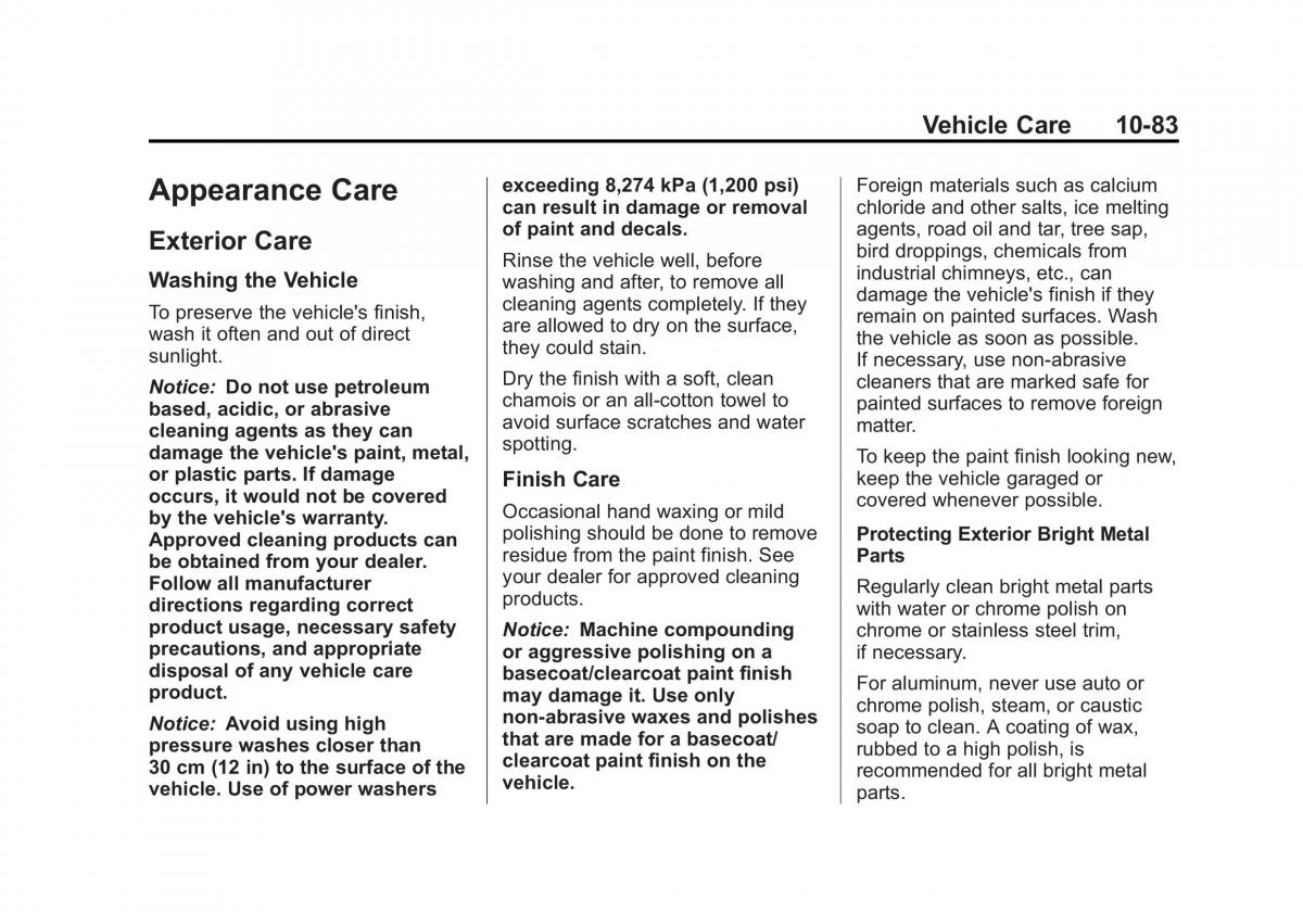 Chevrolet Traverse owners manual / page 383