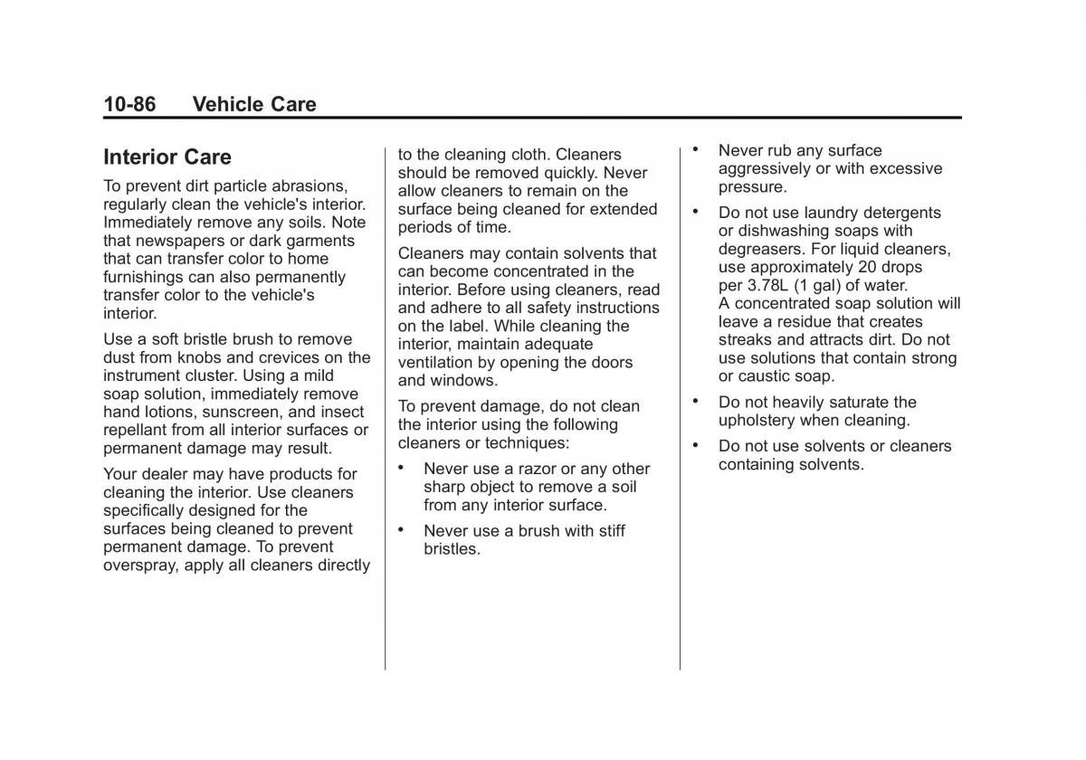 Chevrolet Traverse owners manual / page 386