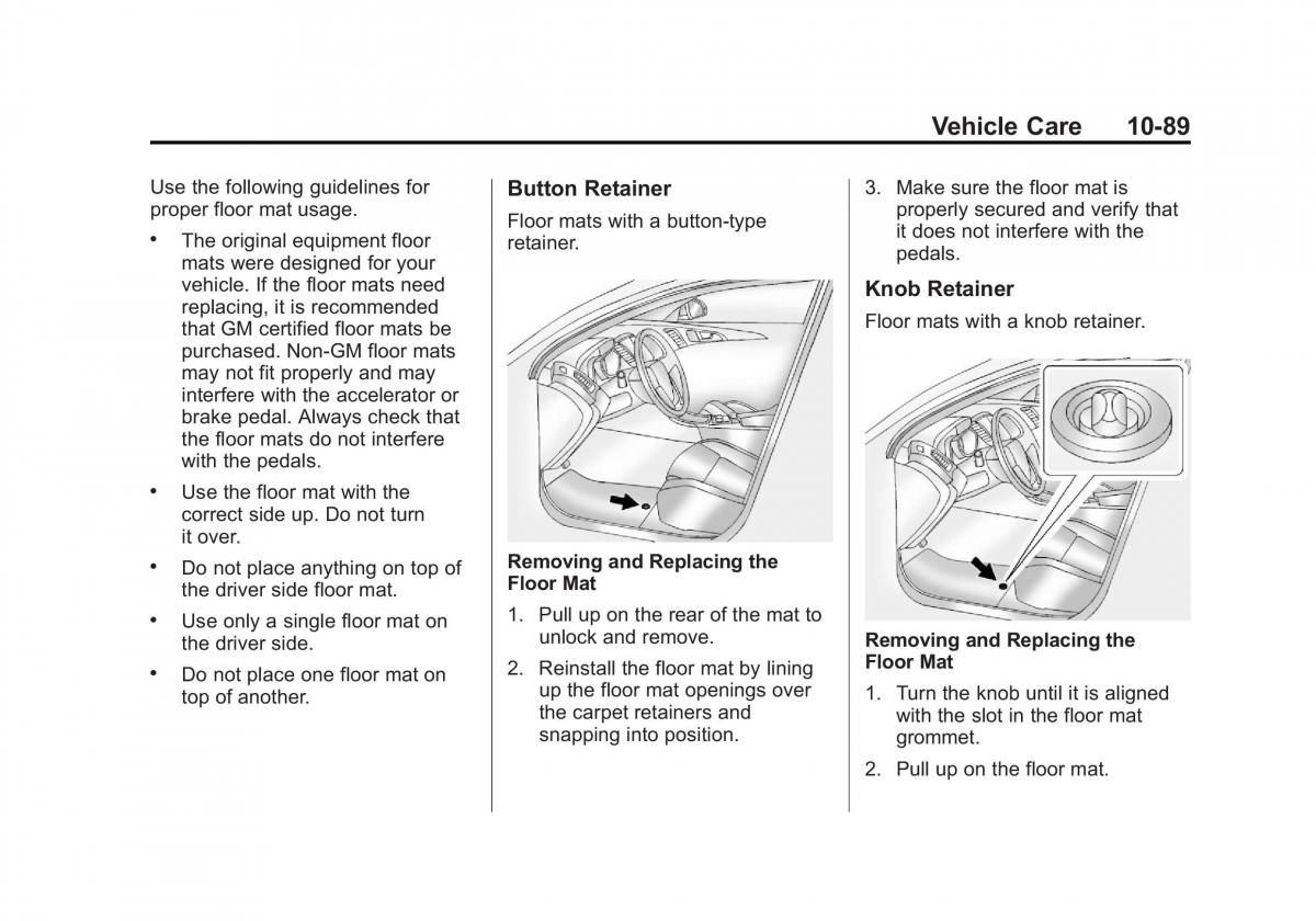 Chevrolet Traverse owners manual / page 389