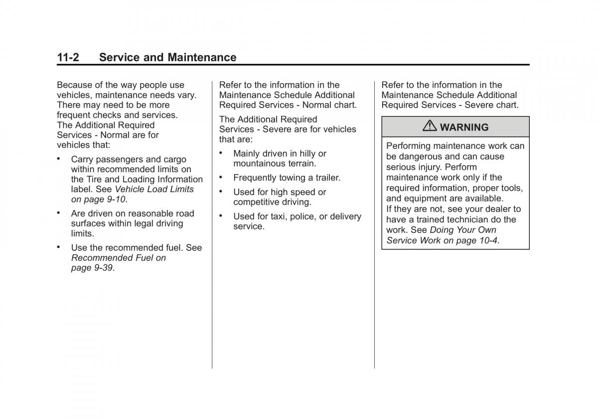 Chevrolet Traverse owners manual / page 392