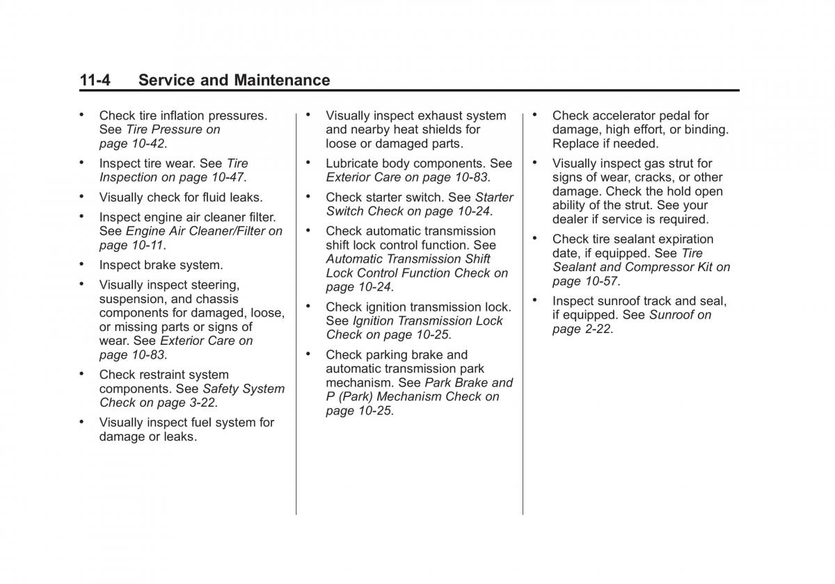 Chevrolet Traverse owners manual / page 394