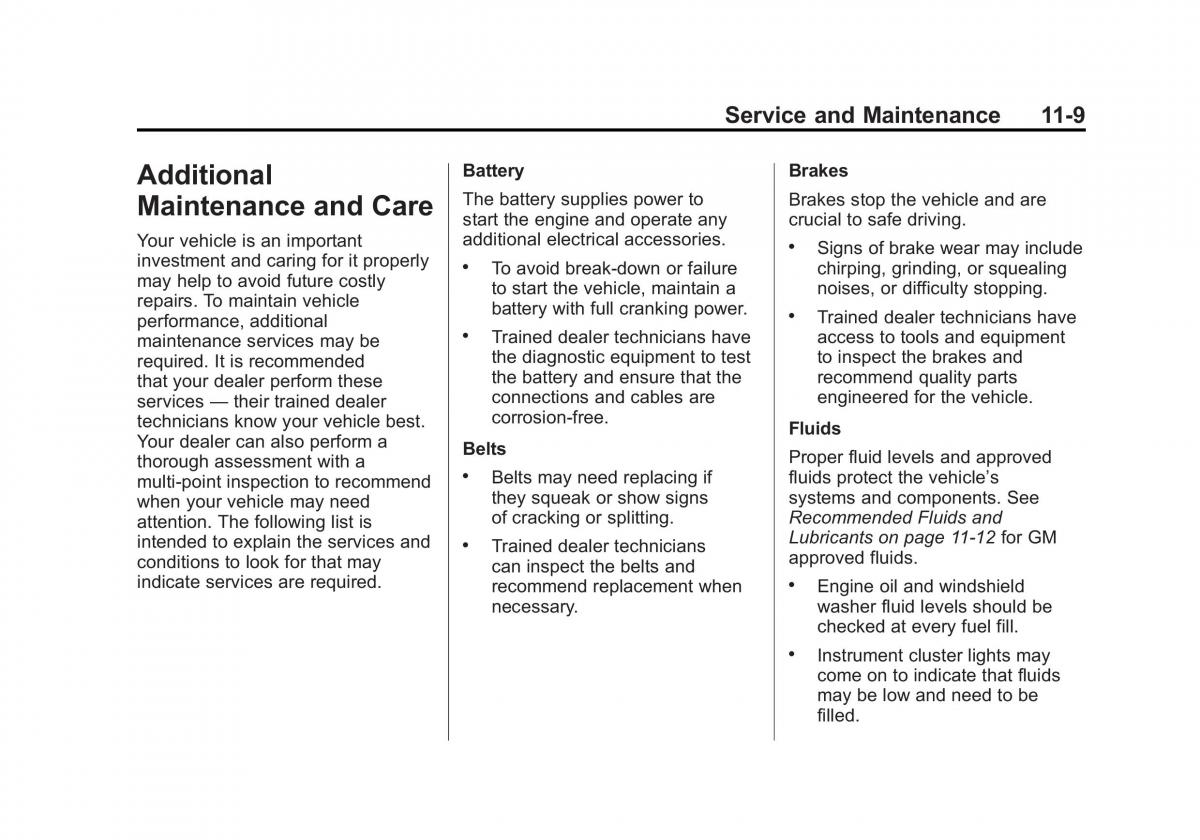 Chevrolet Traverse owners manual / page 399