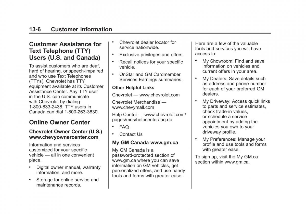 Chevrolet Traverse owners manual / page 416