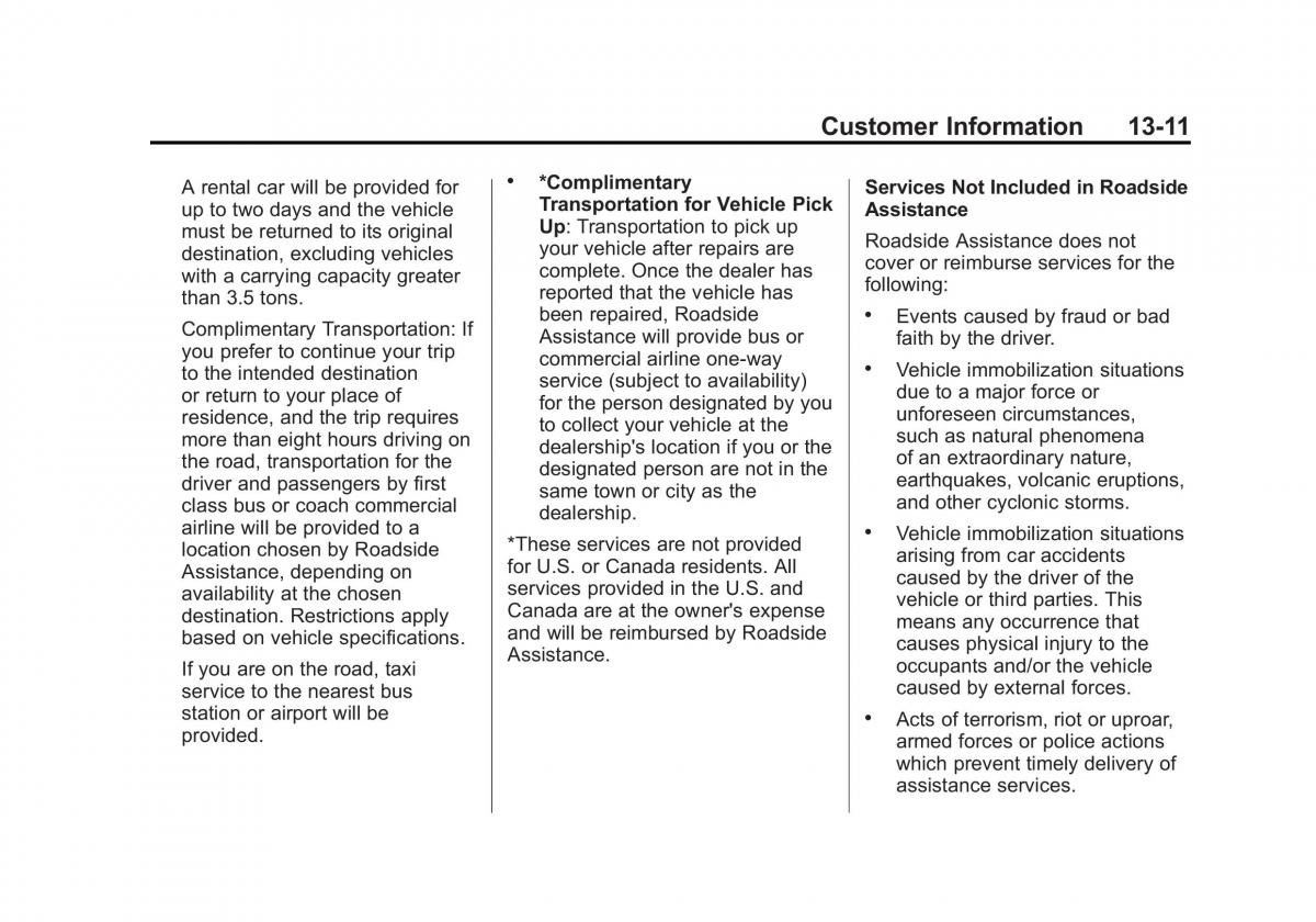 Chevrolet Traverse owners manual / page 421