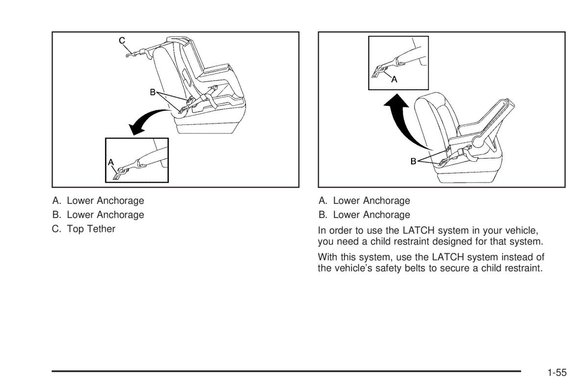 Chevrolet Astro II 2 owners manual / page 61