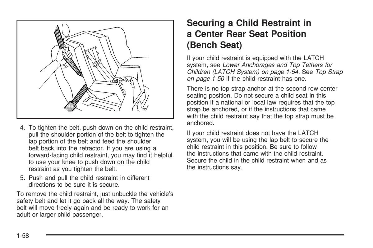 Chevrolet Astro II 2 owners manual / page 64