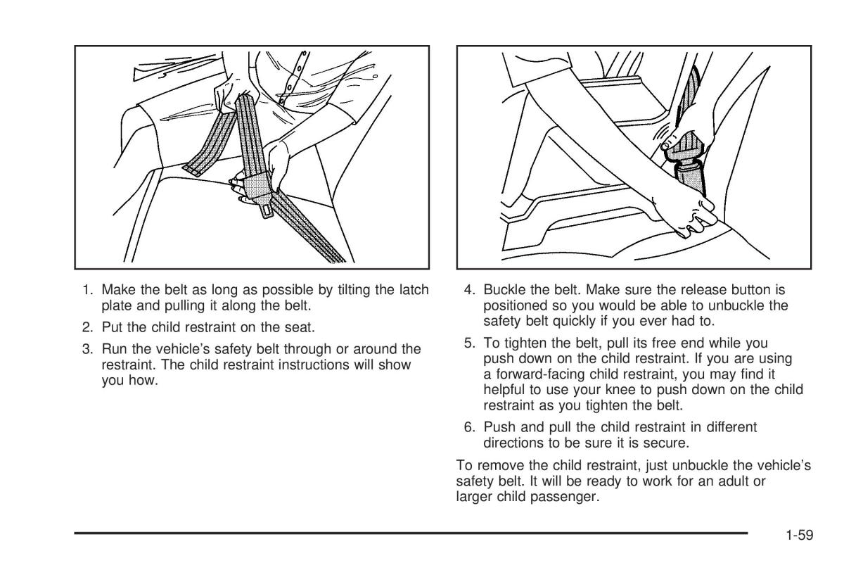 Chevrolet Astro II 2 owners manual / page 65