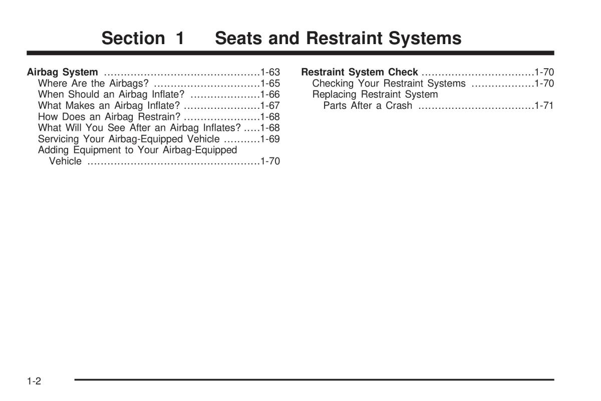 Chevrolet Astro II 2 owners manual / page 8