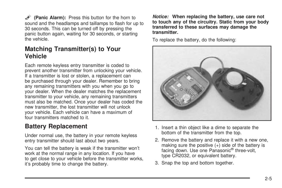 Chevrolet Astro II 2 owners manual / page 83