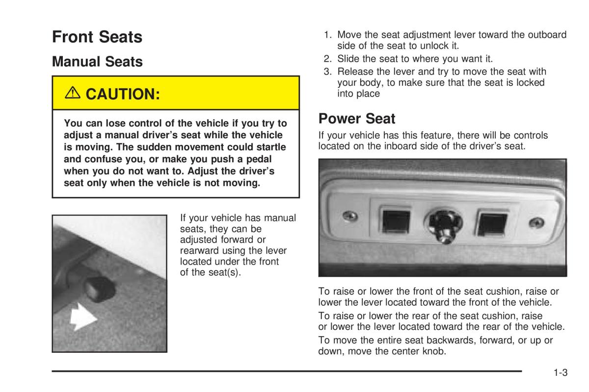 Chevrolet Astro II 2 owners manual / page 9