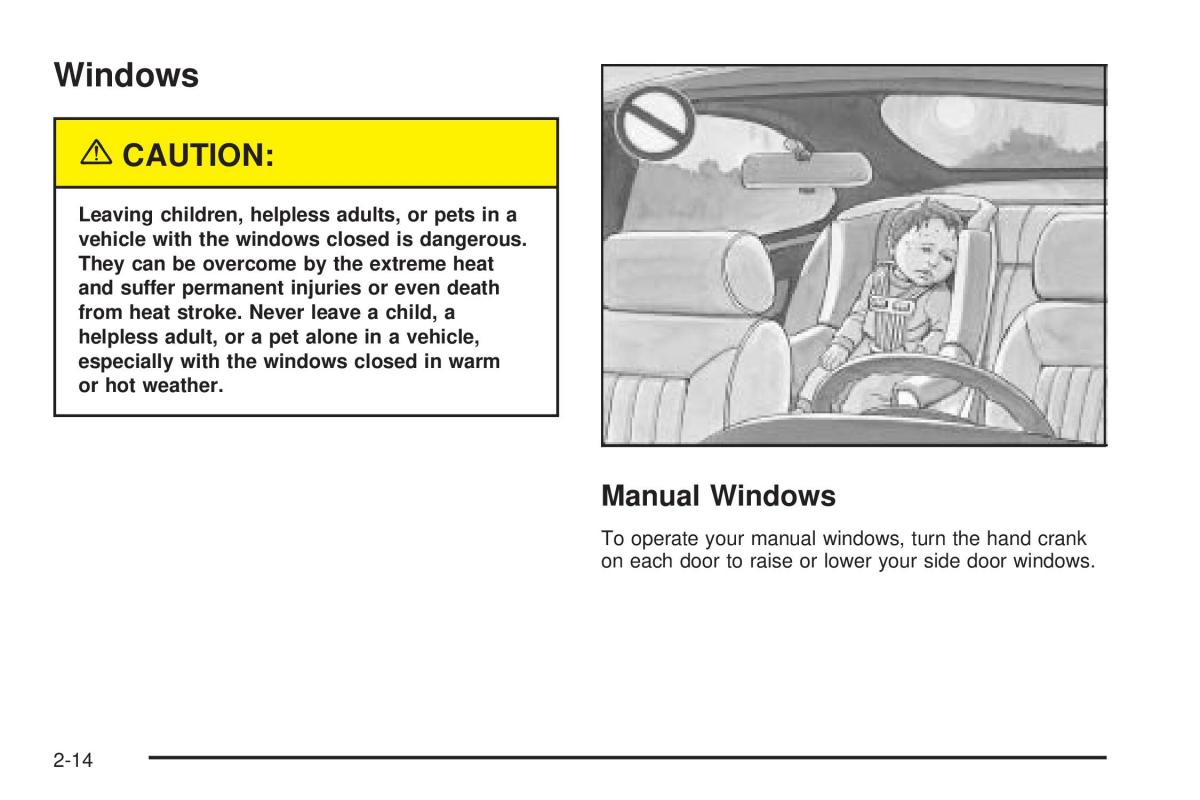 Chevrolet Astro II 2 owners manual / page 92