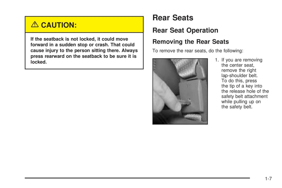 Chevrolet Astro II 2 owners manual / page 13