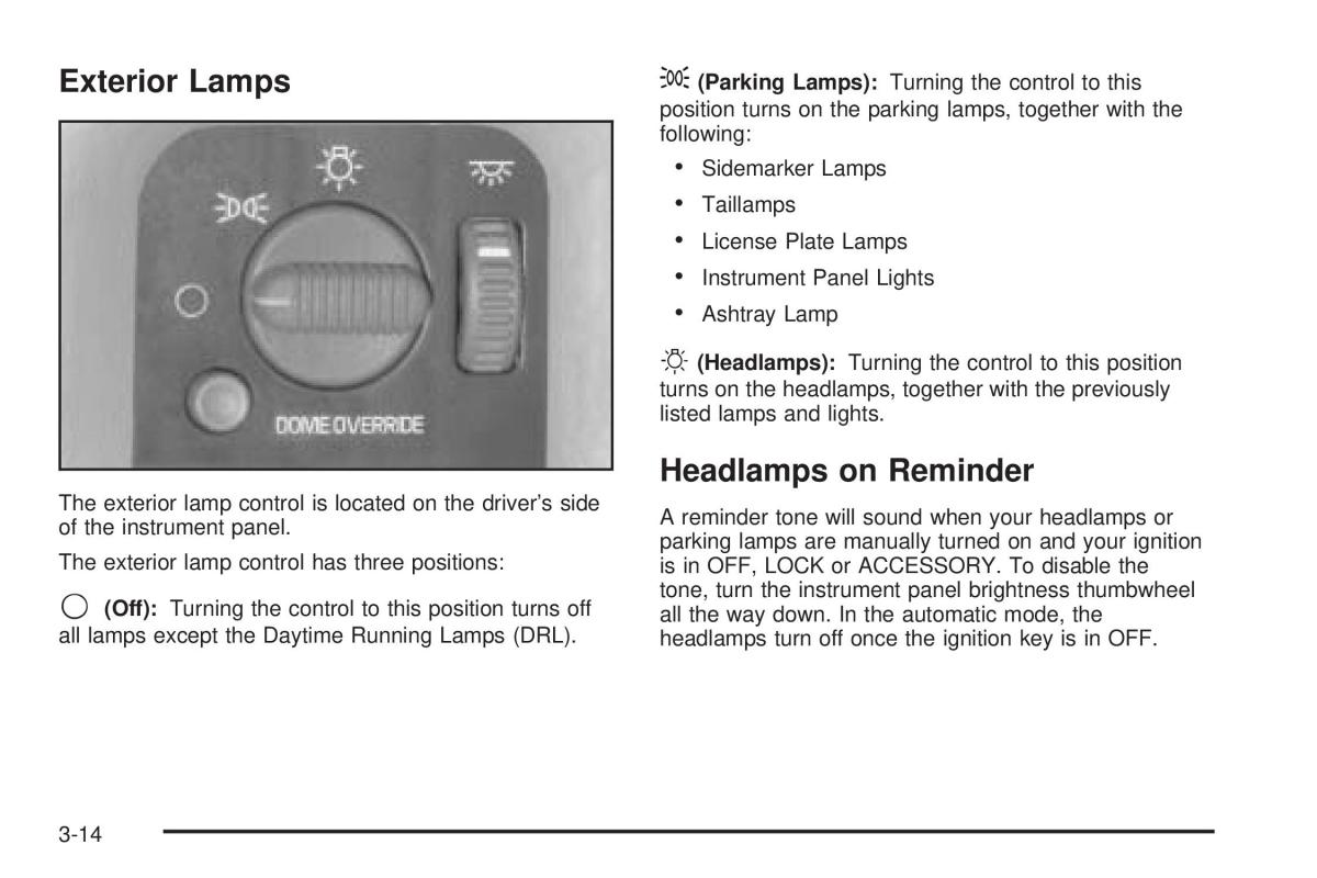 Chevrolet Astro II 2 owners manual / page 130