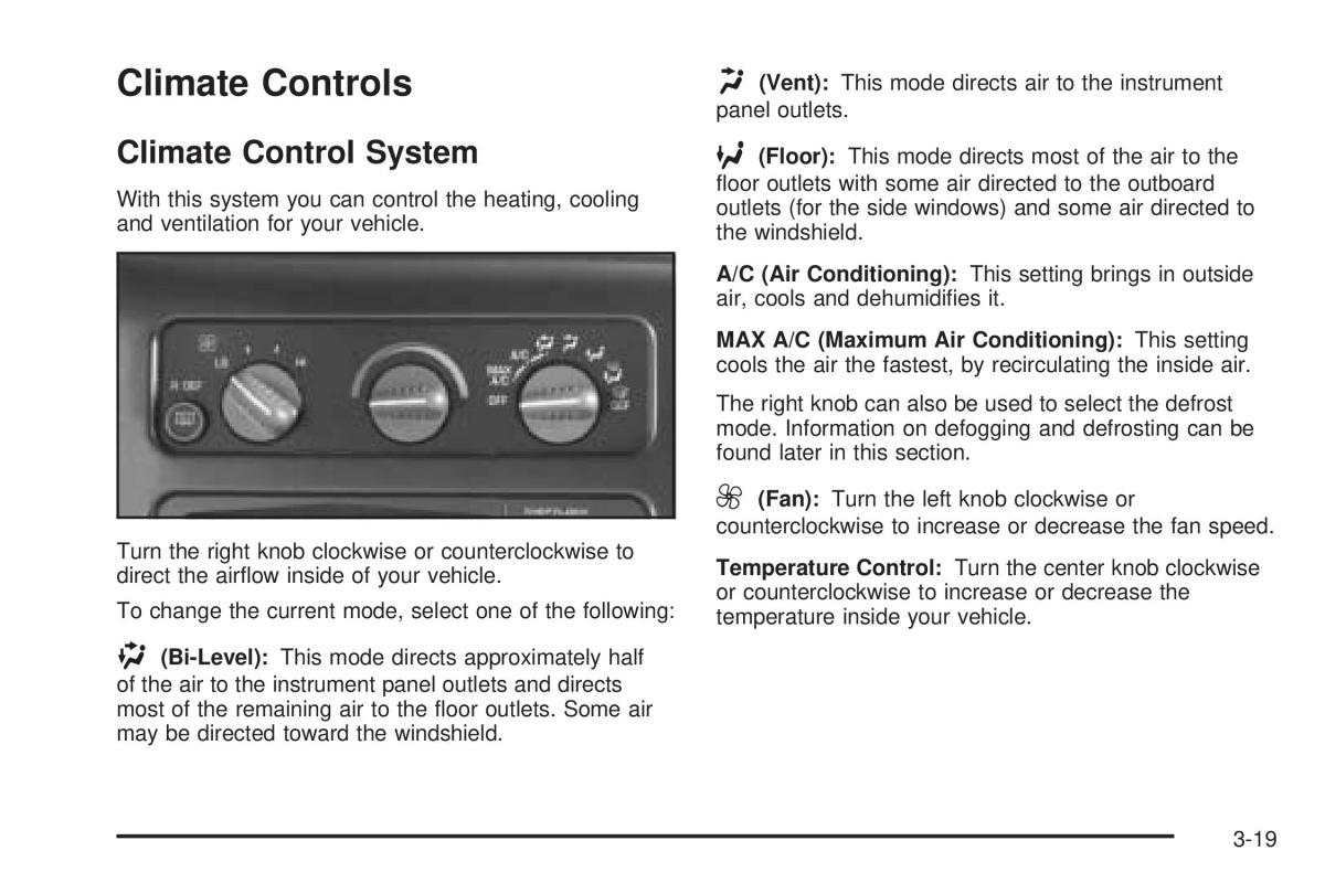 Chevrolet Astro II 2 owners manual / page 135