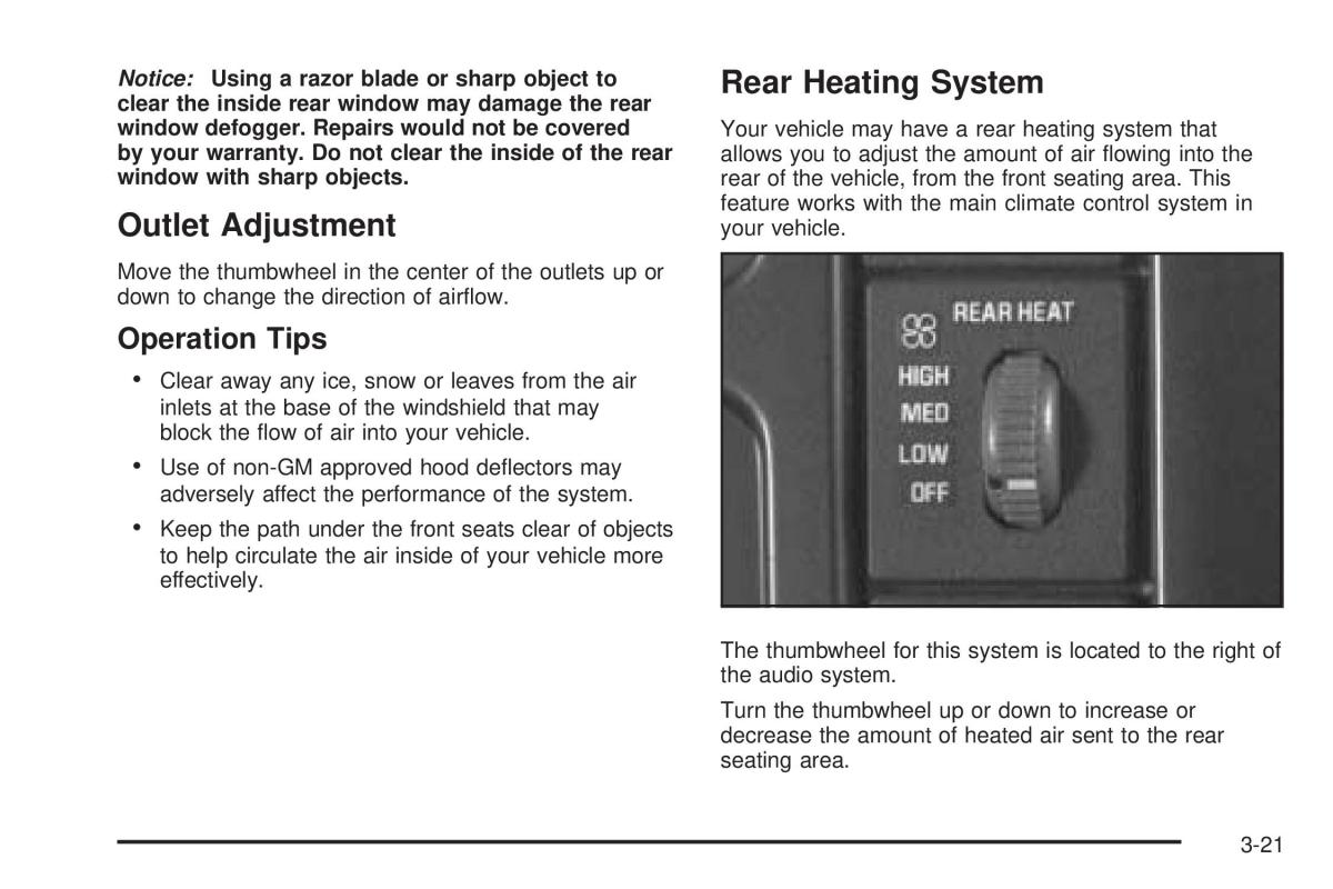 Chevrolet Astro II 2 owners manual / page 137