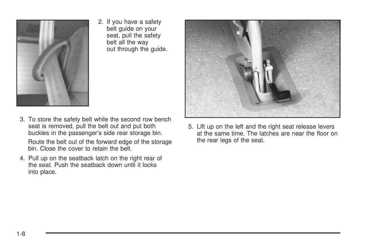 Chevrolet Astro II 2 owners manual / page 14