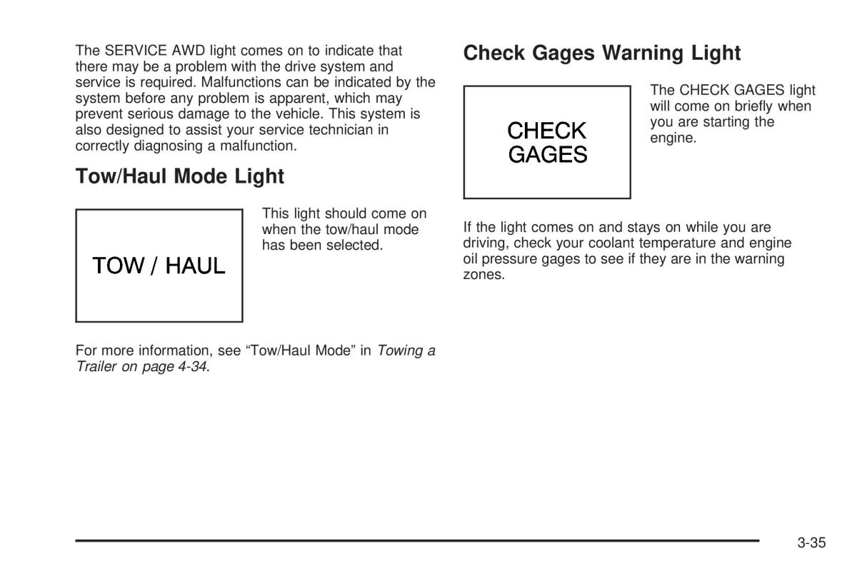 Chevrolet Astro II 2 owners manual / page 151