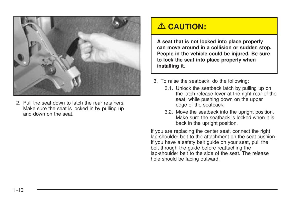 Chevrolet Astro II 2 owners manual / page 16