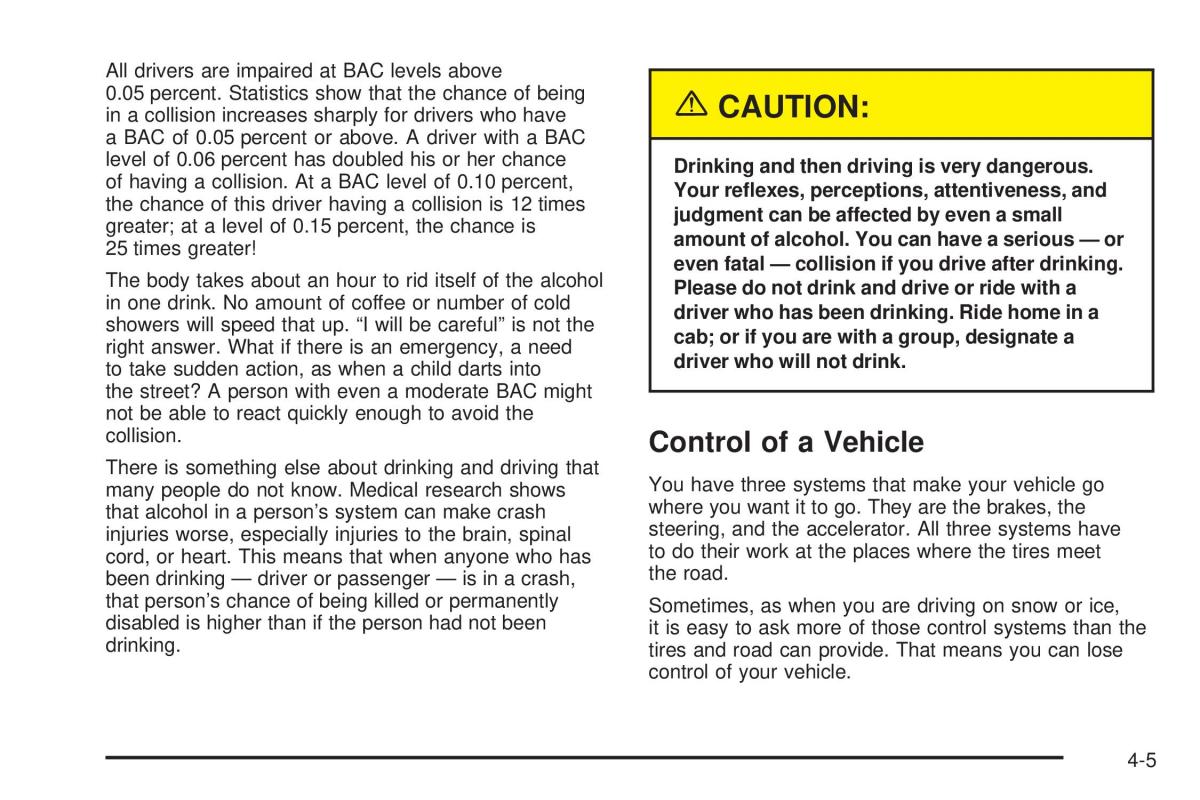 Chevrolet Astro II 2 owners manual / page 171