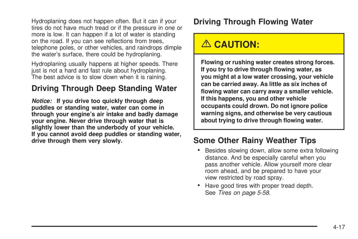 Chevrolet Astro II 2 owners manual / page 183