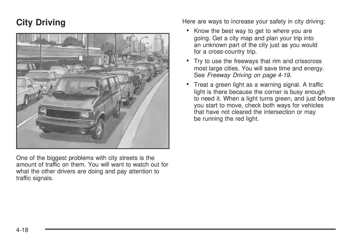 Chevrolet Astro II 2 owners manual / page 184