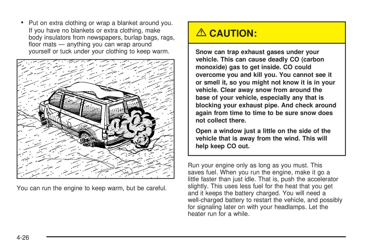 Chevrolet Astro II 2 owners manual / page 192