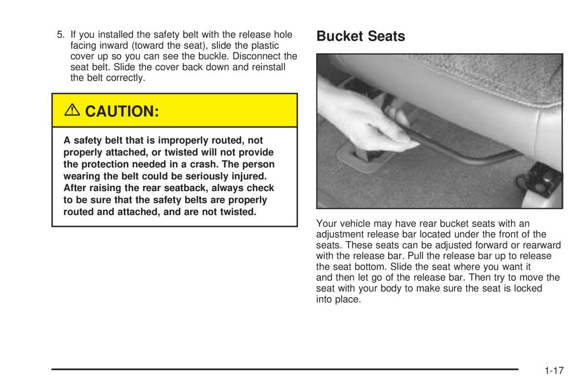 Chevrolet Astro II 2 owners manual / page 23