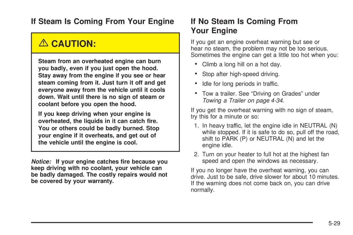 Chevrolet Astro II 2 owners manual / page 241